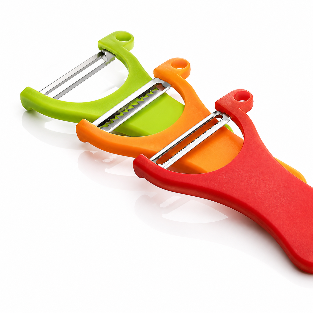 3-Piece Kitchen Peeler Set with Tomato Peeler