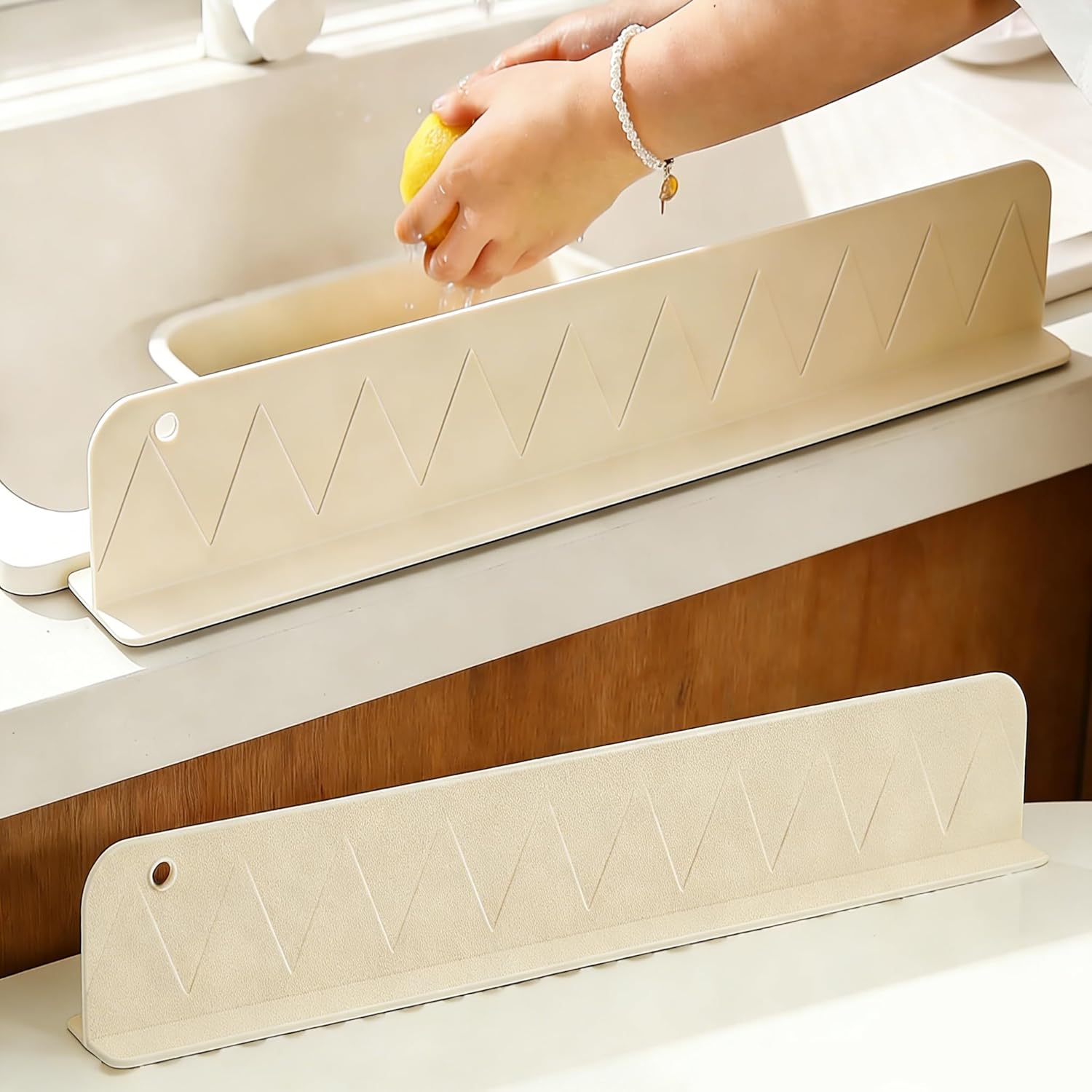 Silicone Sink Splash Guard Set