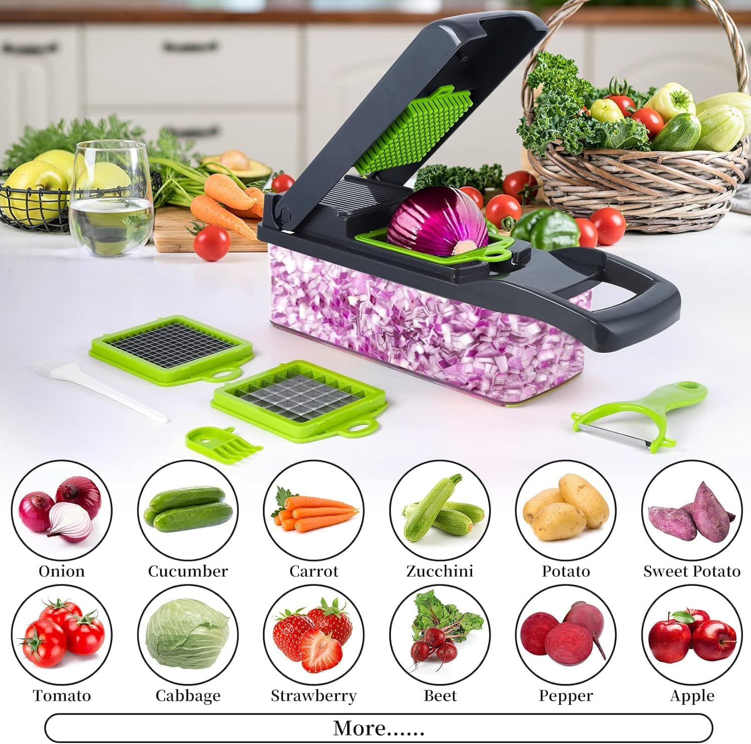16-in-1 Multifunctional Vegetable Cutter