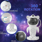 Astronaut Galaxy Star Projector Night Light with Bluetooth Speaker