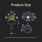 Motorcycle LED Fog Driving Lights