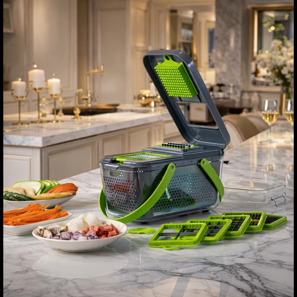 22-in-1 Multifunctional Vegetable Cutter and Chopper Set