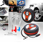 Portable 260 PSI DC 12V Electric Air Compressor Tire Inflator for Car