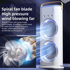 Portable Air Cooler Mini Fan with 3 Mist Spray Modes