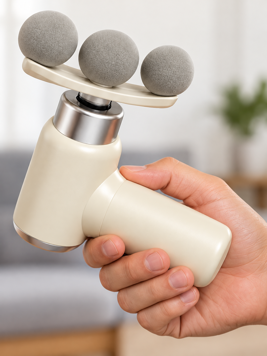 25W Deep Tissue Massage Gun with 9 Heads