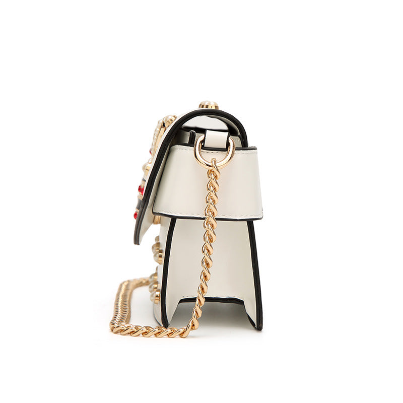 Pearl Bee Shoulder Bag for Women – Elegant Fashion Handbag
