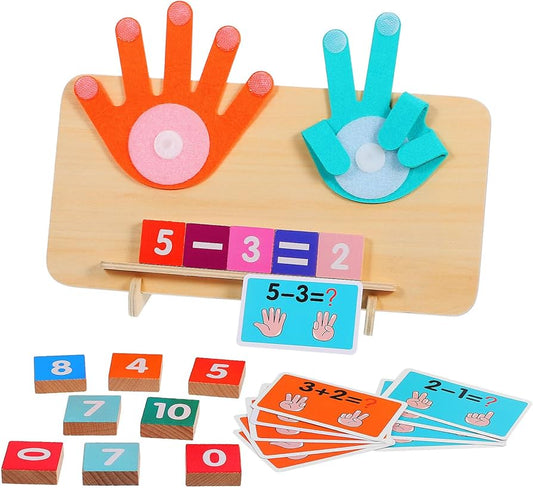 Educational Hand Math Learning Board for Kids