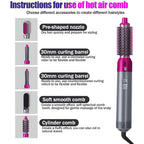 5-in-1 Hair Styler and Dryer Brush Set