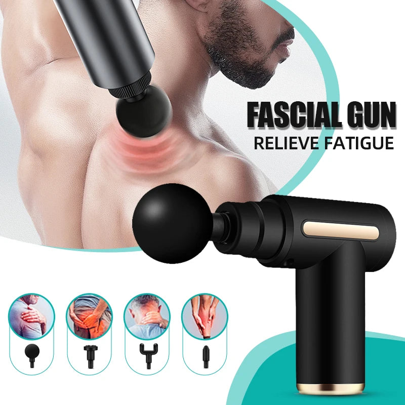 Portable Deep Tissue Massage Gun for Muscle Relaxation