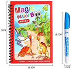 Reusable Water Drawing Magic Book for Kids Ages 2–5