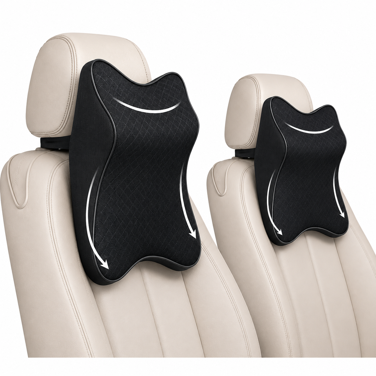 Car Seat Headrest Neck Support Cushion (1 Pcs)