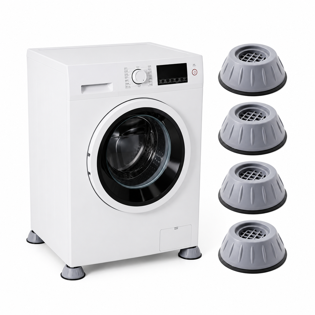 4PCS Anti-Vibration Washing Machine Foot Pads
