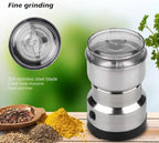 Electric Coffee and Spice Grinder with 4 Stainless Steel Blades