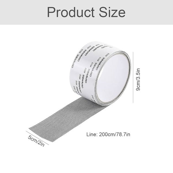Waterproof Self-Adhesive Window Screen Repair Tape