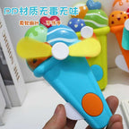 Hand Pressure Mini Fan for Kids, Cute Ice Cream Shape