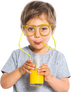 Crazy Glasses Drinking Straws for Kids & Adults