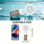 Portable Misting Handheld Fan with Water Spray
