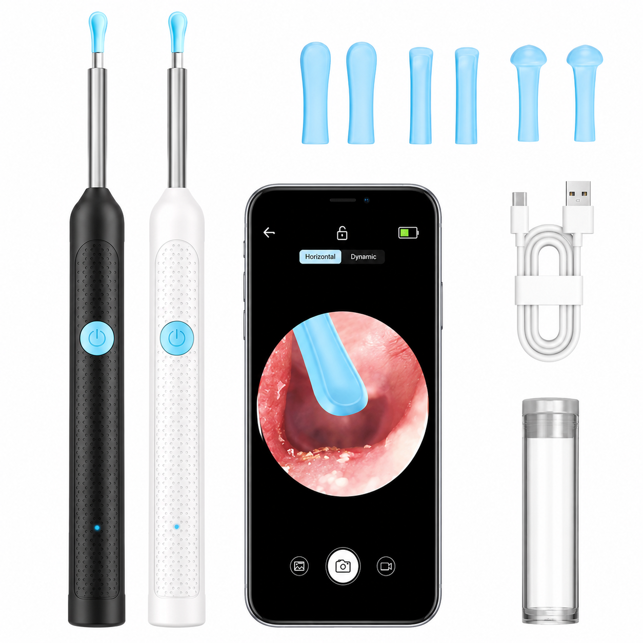 Ear Cleaning Kit with 1080P Camera and LED Light