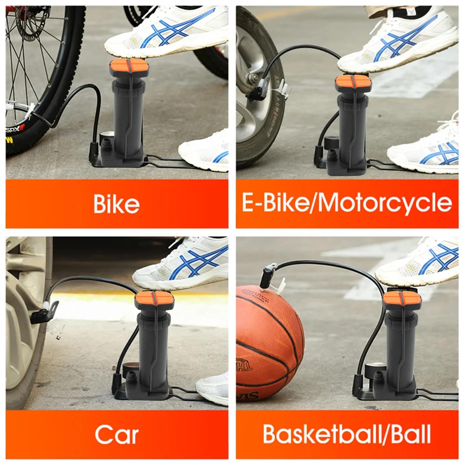 Portable Mini Foot Air Pump for Car