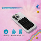 Suction Phone Case Mount with Sticky Grip