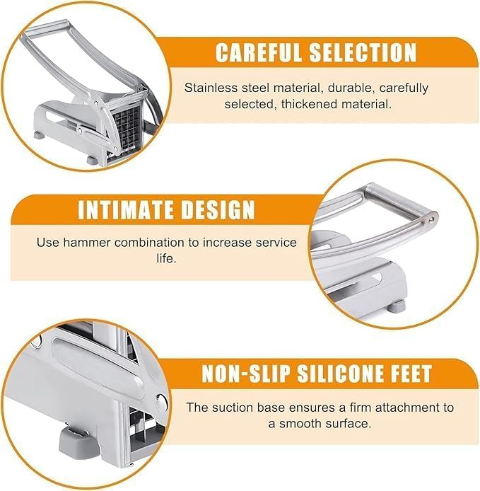 Heavy Duty Stainless Steel French Fries Cutter