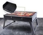 Portable Stainless Steel Charcoal BBQ Grill