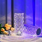 Crystal LED Table Lamp with Touch Control