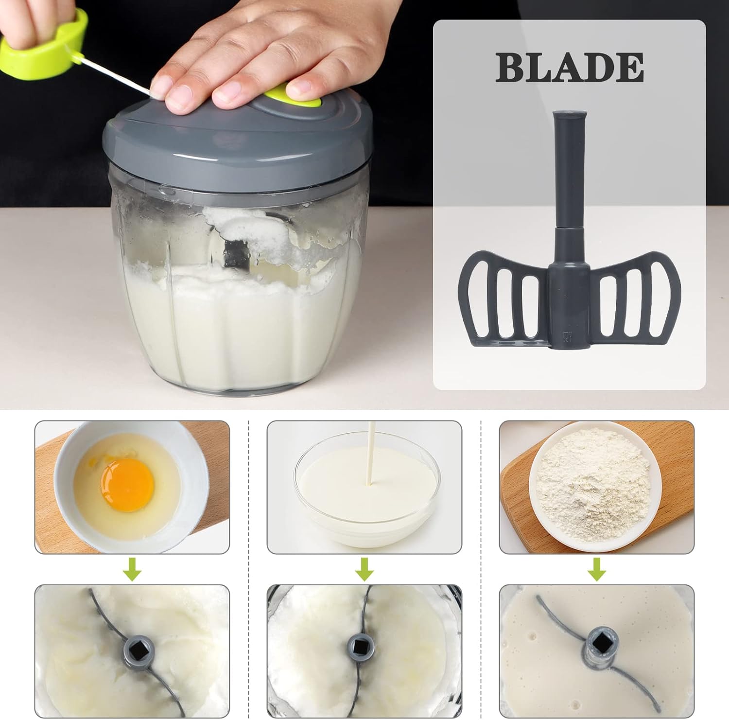 900ml Manual Food Chopper