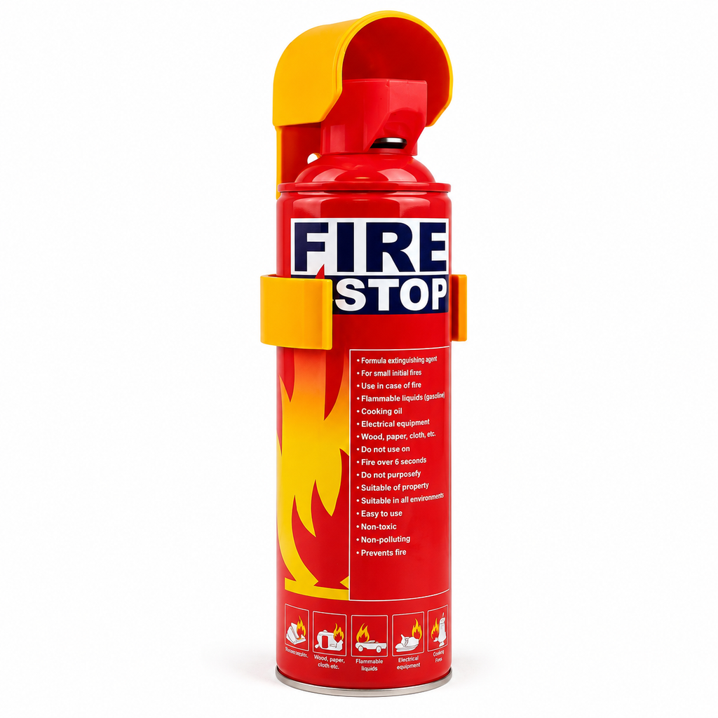 Portable Fire Safety Spray 500ml for Home, Office and Vehicle Use