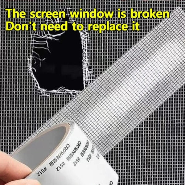 Waterproof Self-Adhesive Window Screen Repair Tape