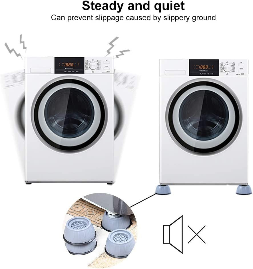 4PCS Anti-Vibration Washing Machine Foot Pads