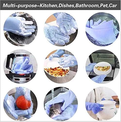 Silicone Dishwashing Cleaning Gloves