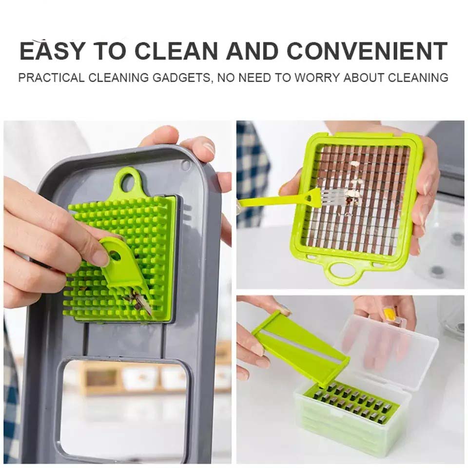 22-in-1 Multifunctional Vegetable Cutter and Chopper Set