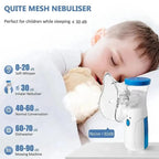 Portable Mesh Nebulizer Machine for Adults and Kids