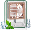 Portable Misting Desk Fan with LED Night Light