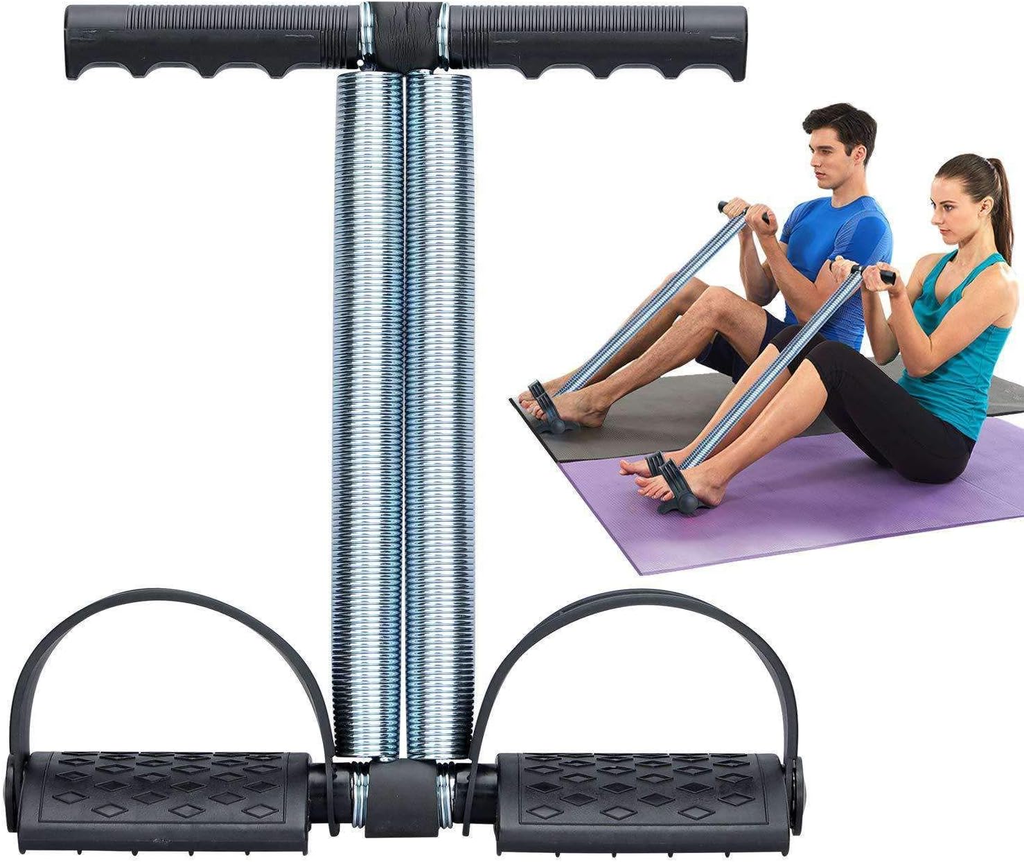 Double Spring Tummy Trimmer and Ab Exerciser