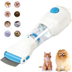 Electronic Hair and Scalp Comb with Disposable Filter System