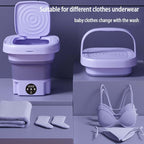 Mini Portable Foldable Washing Machine